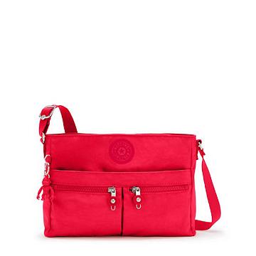 Torba Crossbody Kipling New Angie Bordowe | PL 2022RV